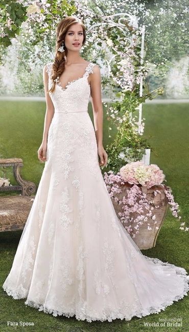 8. Vestido para novia clásica elegante y tradicional