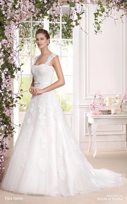 9. Vestido para novia clásica elegante y tradicional