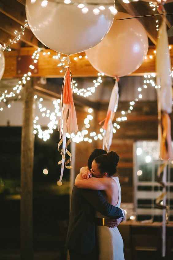 5-Decoración con globos para casamientos