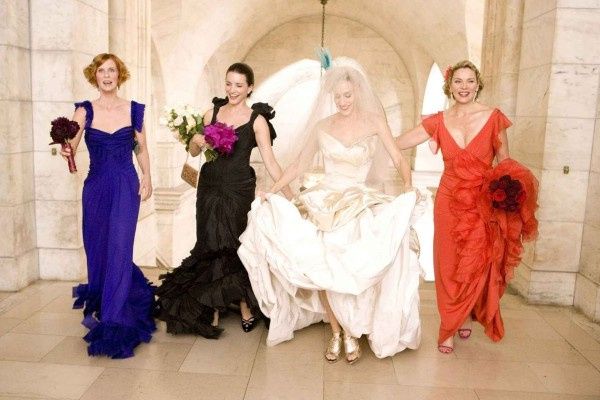 ¡20 años de "Sex and the City" y sus look de novias!👰 4