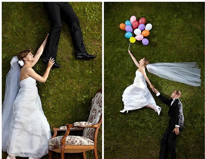 ¡6 ideas creativas para las fotos de recién casados!📸 4