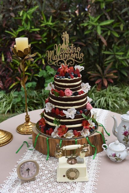 Torta de casamiento ¿Con cobertura o sin cobertura? 1