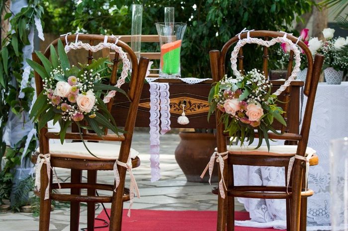 ¡9 ideas de decoración para las sillas de los novios!😍 2