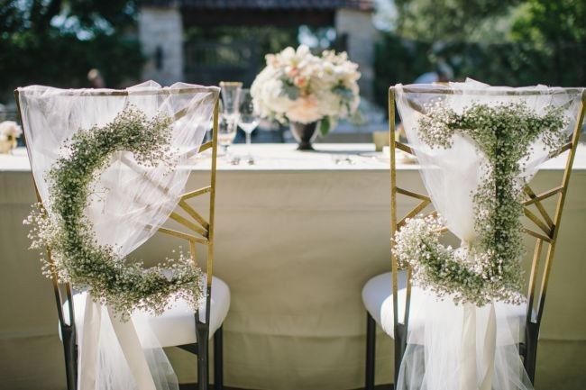 ¡9 ideas de decoración para las sillas de los novios!😍 5