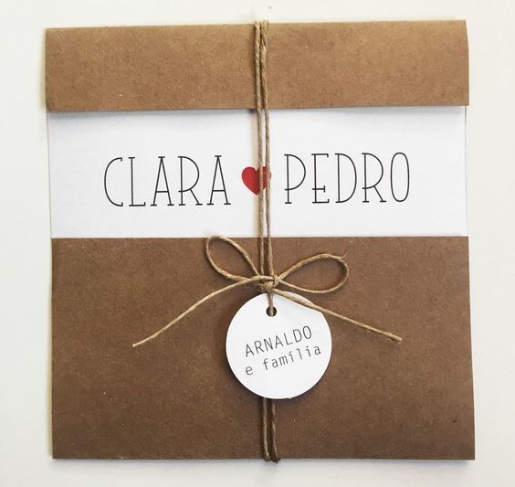 ¡17 ideas para Invitaciones de papel madera!😍 8