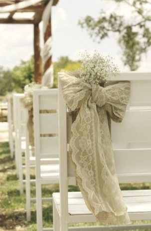 ¡Inspiraciones de decoración con arpillera para tu casamiento! 3
