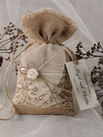 ¡Inspiraciones de decoración con arpillera para tu casamiento! 5