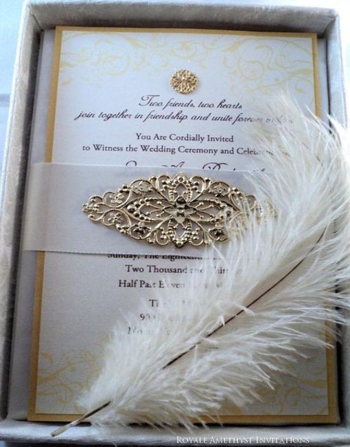 Plumas para incluir en tu casamiento ¿Sí o no?😇 5