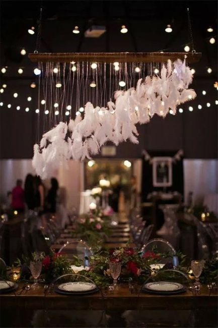 Plumas para incluir en tu casamiento ¿Sí o no?😇 7