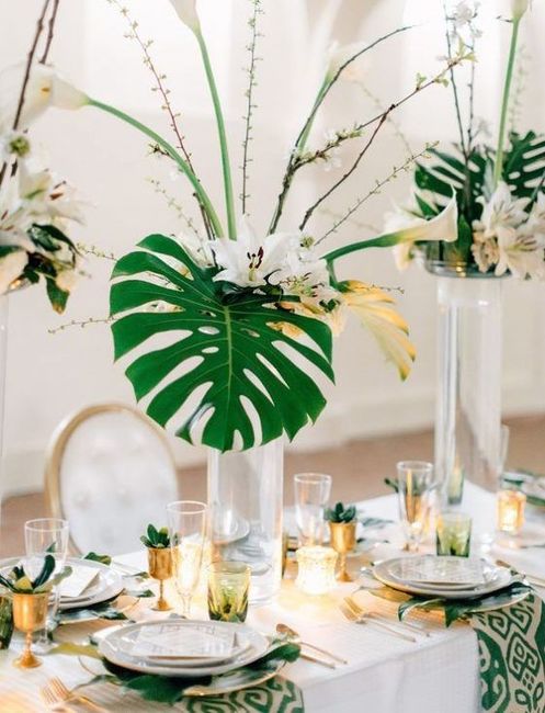 ¡8 inspiraciones de Estilo Tropical!🍍 ¿La incluirías a tu casamiento?🌴 4