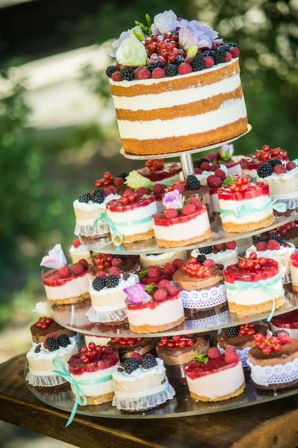 ¡8 Tortas de casamiento decoradas con fruta! ¿Sí o no?😋🍰 2