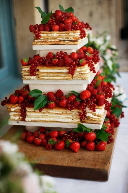 ¡8 Tortas de casamiento decoradas con fruta! ¿Sí o no?😋🍰 3