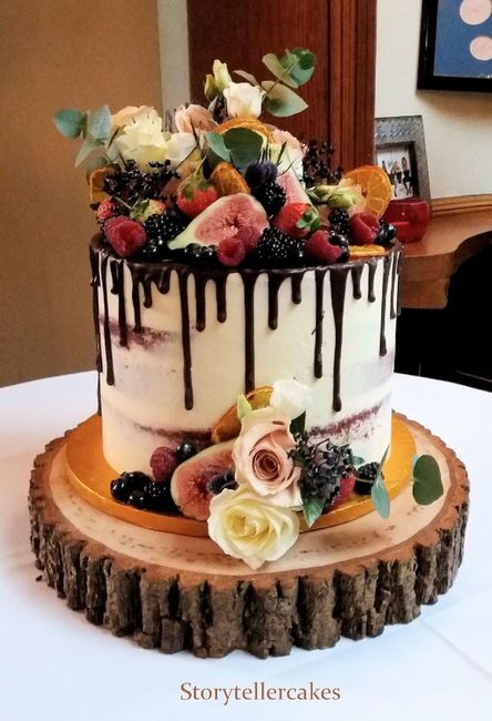 ¡8 Tortas de casamiento decoradas con fruta! ¿Sí o no?😋🍰 6