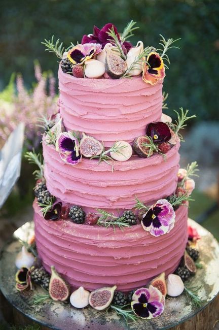 ¡8 Tortas de casamiento decoradas con fruta! ¿Sí o no?😋🍰 7