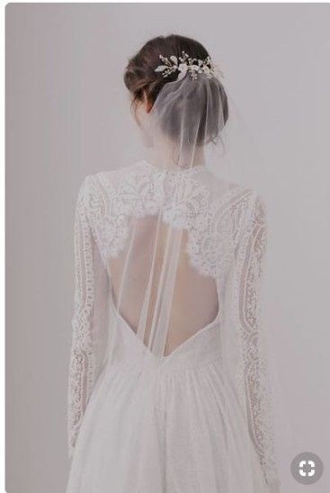 ¿Cuál de estos 7 velos sumarías a tu look de novia?🤗 6