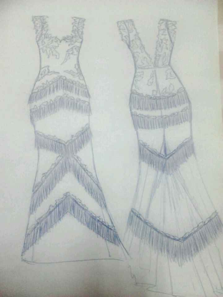 Diseño del vestido - 2