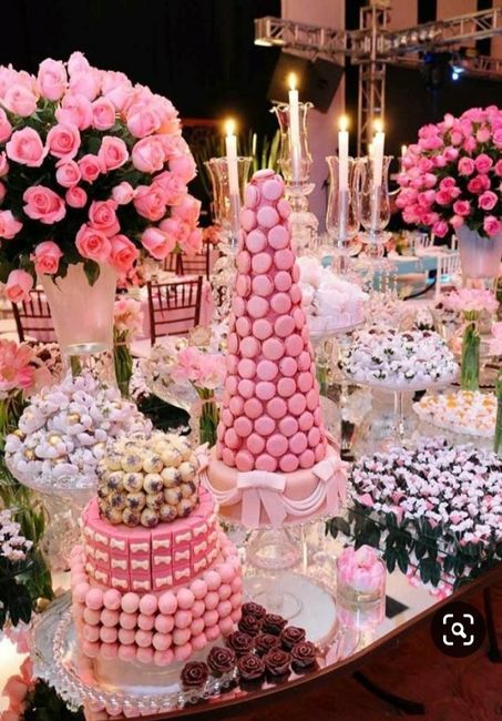 Mesa dulce in pink + anécdota 1