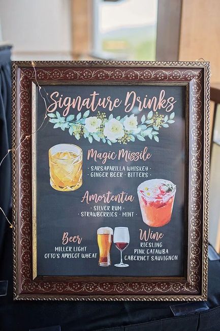 ¿Que opinan de tener "Signature Drinks"? 10