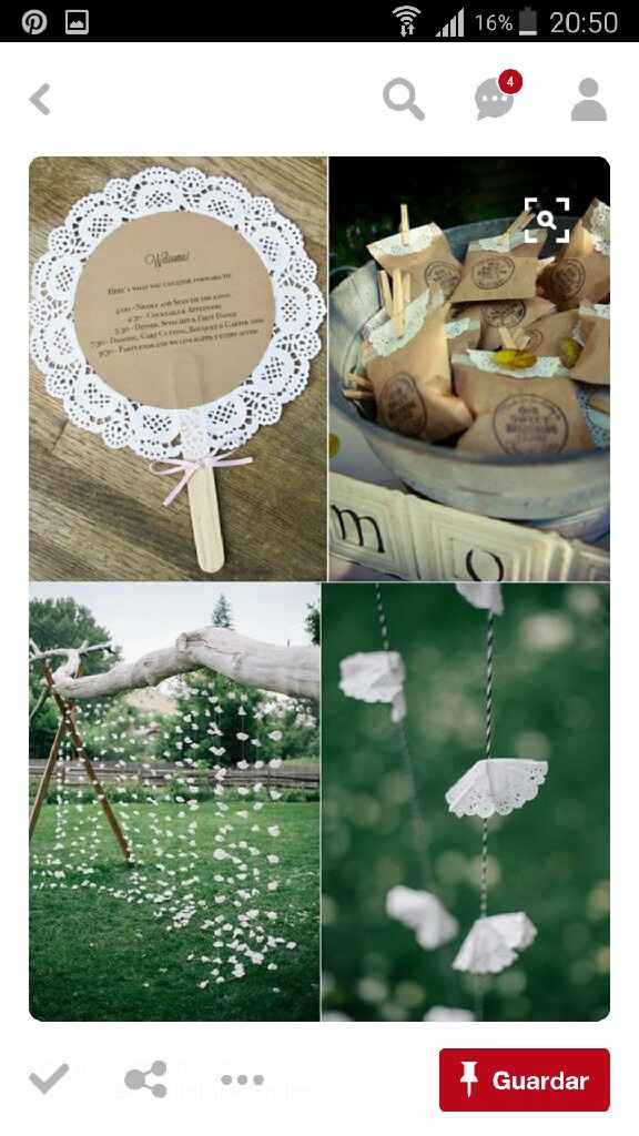 Los detalles de mi casamiento. giselle. - 2