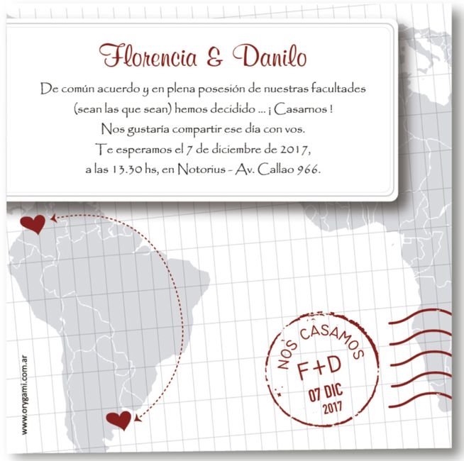 tarjeta Invitación- save the date y Demás ... 3