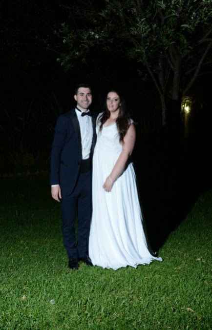 Vestido en el jardin