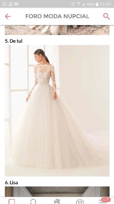 Así sería mi vestido de novia idea. - 2