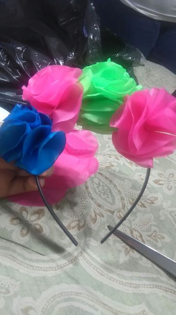Empezando mis vinchas!!! 3