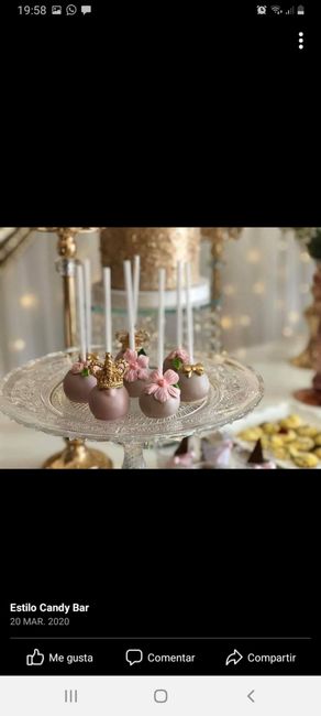 #Todassomosrosa: mi torta y mesa dulce en Gold Rose 3