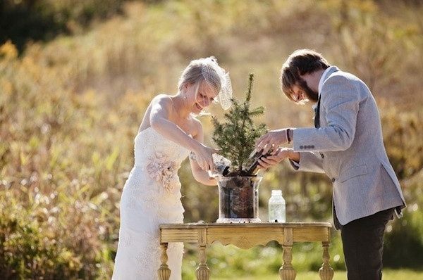 Es una ceremonia ideal para un escenario campestre