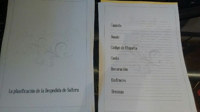 Agenda de tareas para las damas de honor - 17