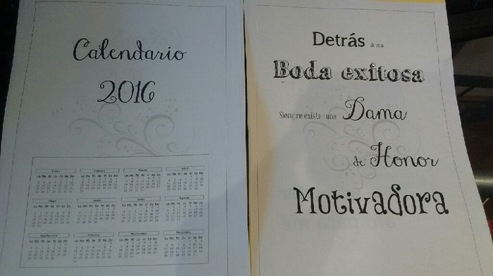 Agenda de tareas para las damas de honor - 21