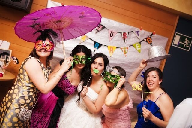 Fiesta entre amigas de la novia!