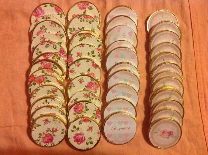 Monedas de chocolate