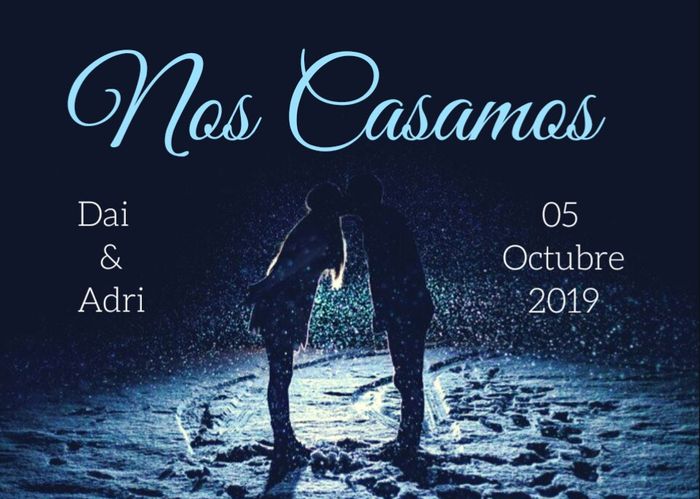 Save the date 1