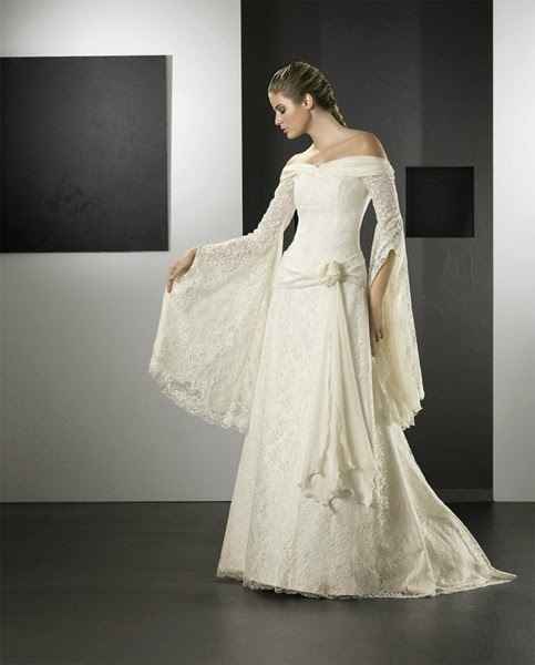 Vestidos de novia estilo elfico clearance