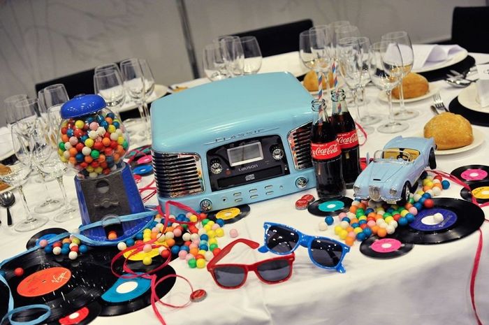 Boda moderna: temática inspirada en los 80 1