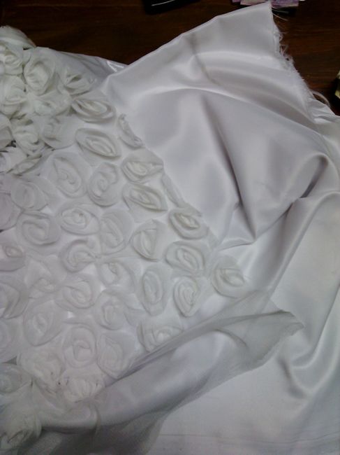 Tela para los vestidos de las nenas