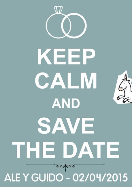 Save The Date Cortejo