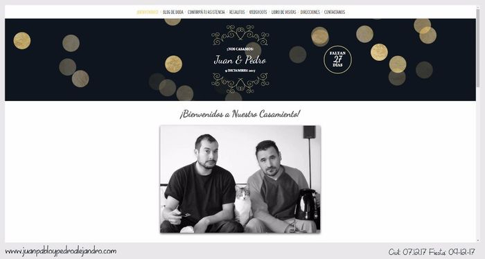 Web de casamiento! 3