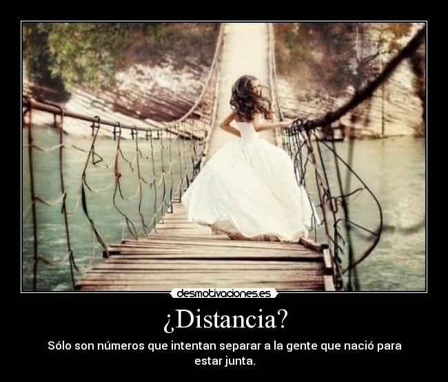 Distancia? 