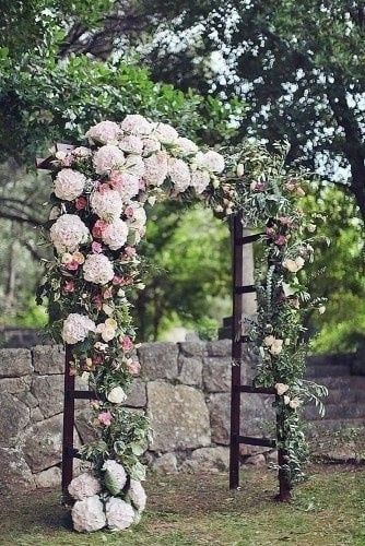 Arcos para un casamiento al aire libre 2