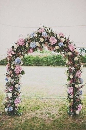 Arcos para un casamiento al aire libre 3
