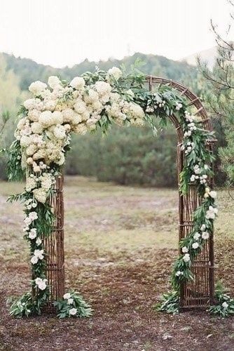 Arcos para un casamiento al aire libre 6