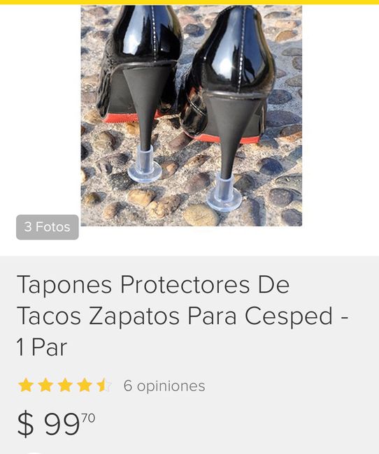 Tapones protectores de tacos - 1
