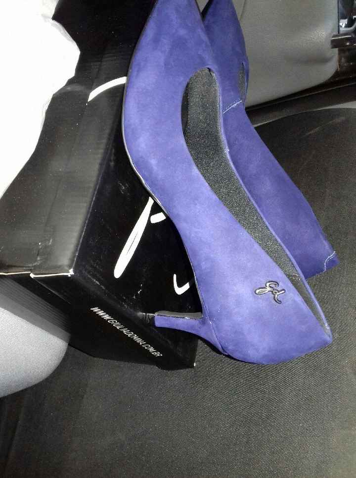 Zapatos novia Azules - 1