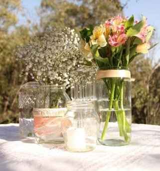 Centros de mesa do it yourself