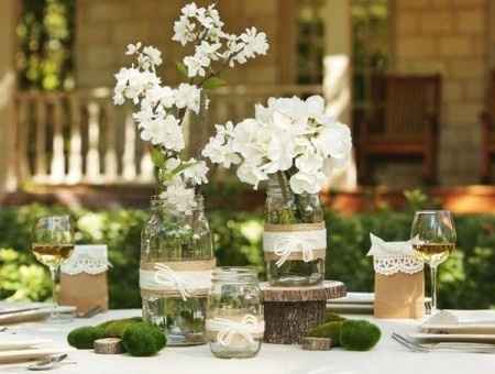 Centros de mesa do it yourself