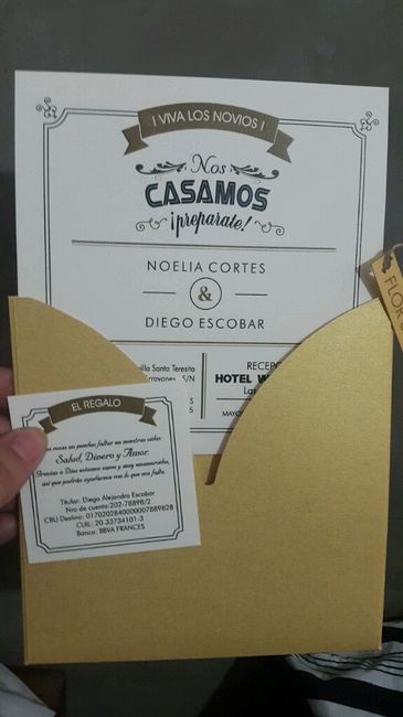 Al fin terminamos ! tarjetas mitad diy! !! - 2