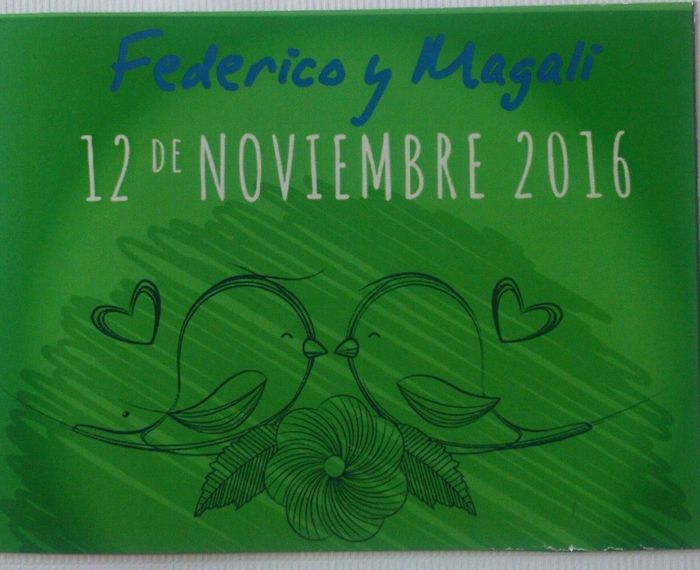 Imán save the date