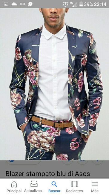 Trajes con flores 2